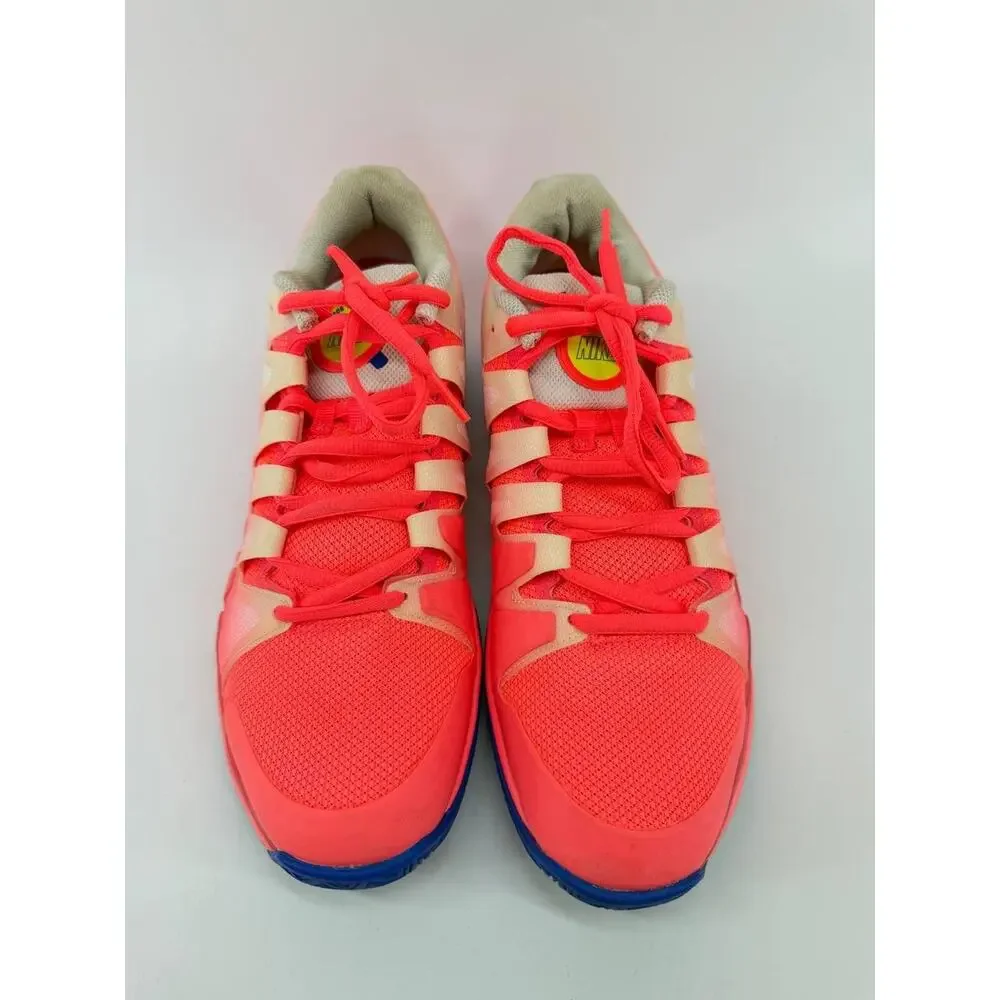 Nike Zoom Vapor 9.5 Tour Total Crimson Mens Tennis Shoes Pre-Owned